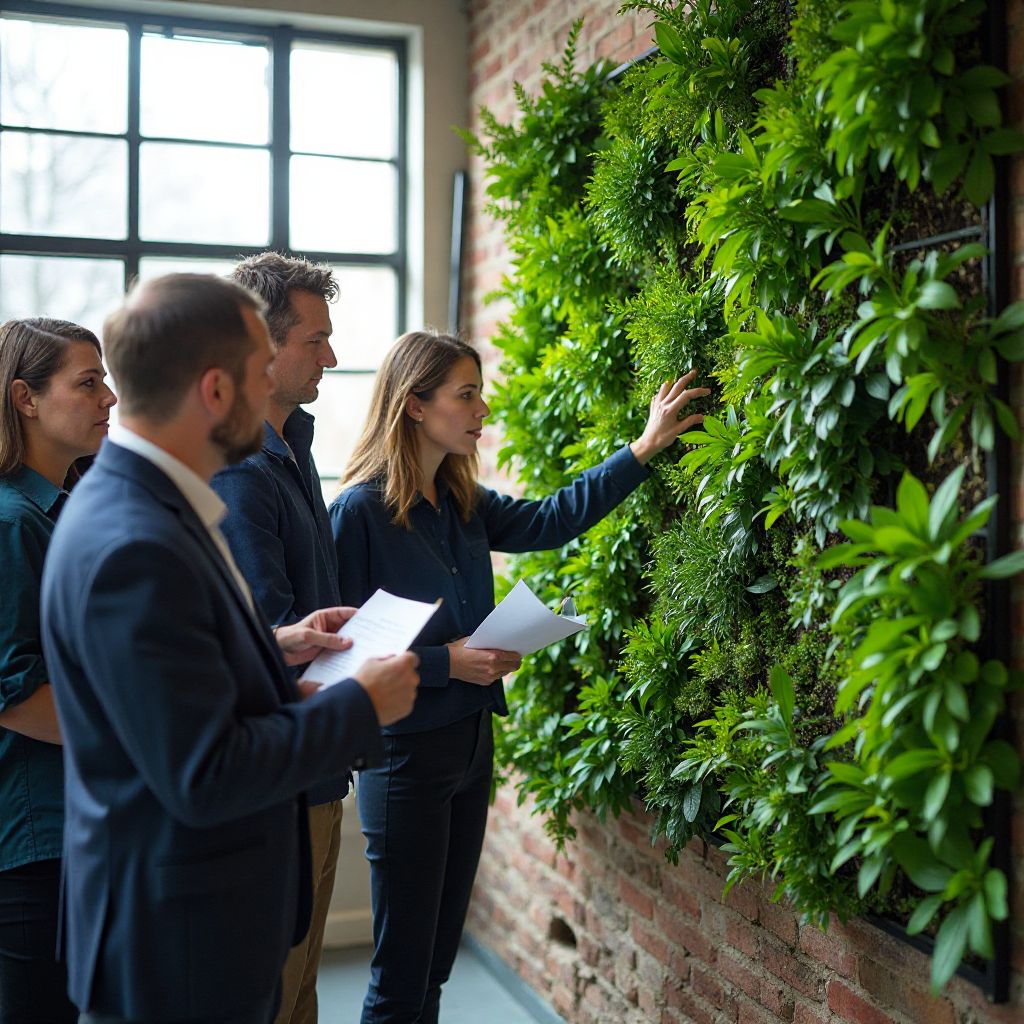 Workshop de întreținere a pereților verzi